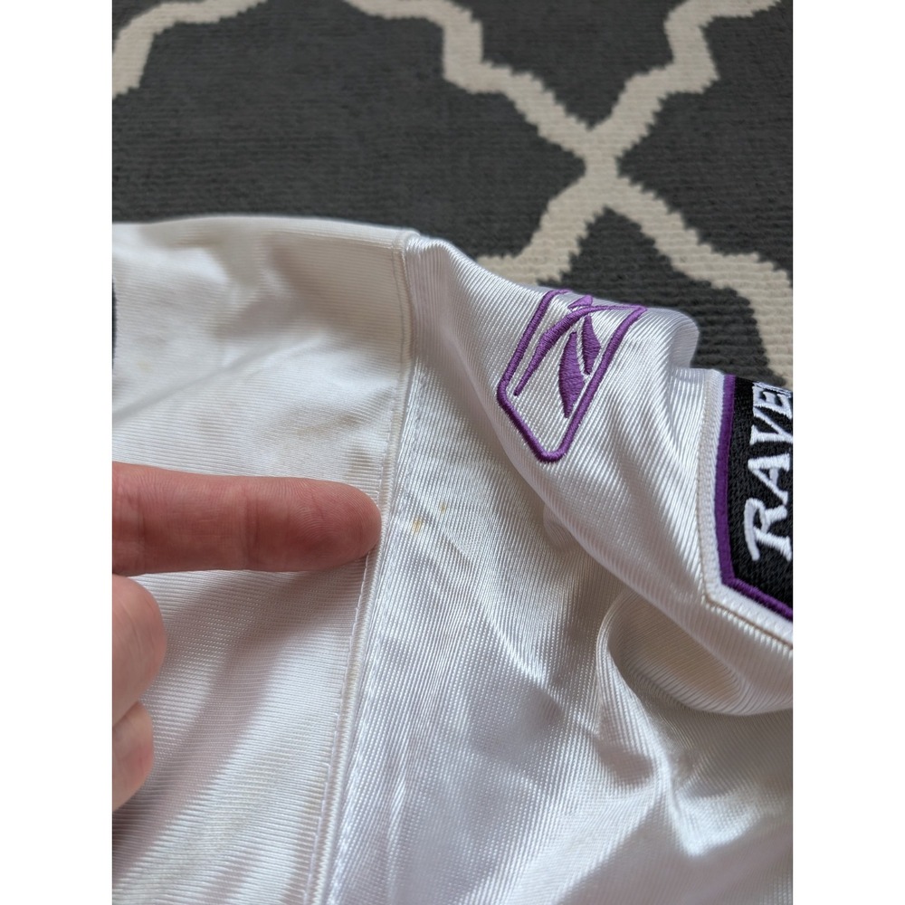 Vintage Y2K Jamal Lewis Jersey Mens 56 NWT READ Baltimore Ravens Stitched White - Picture 8 of 16